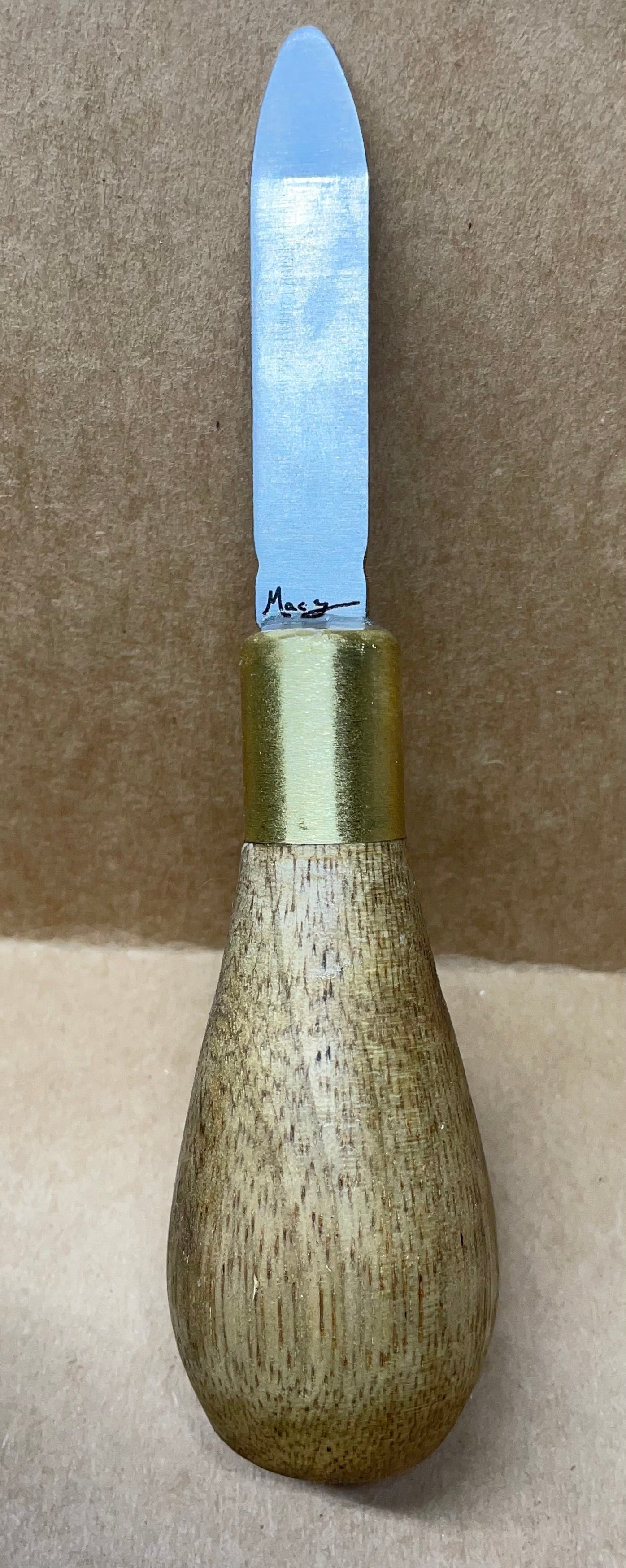 Macy Oyster Knife(Black Limba)