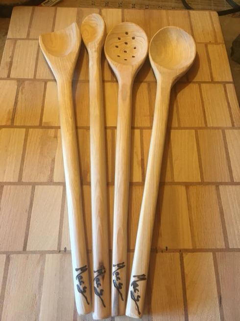 Macy Spoon Set (roux,risotto,slotted,soup)